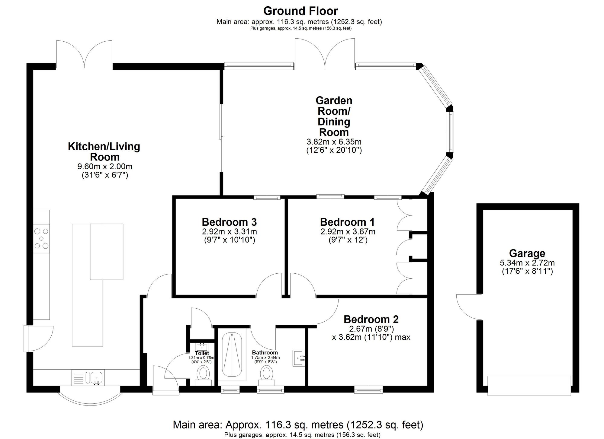 24 Ryecroft Lane, Royston floorplan