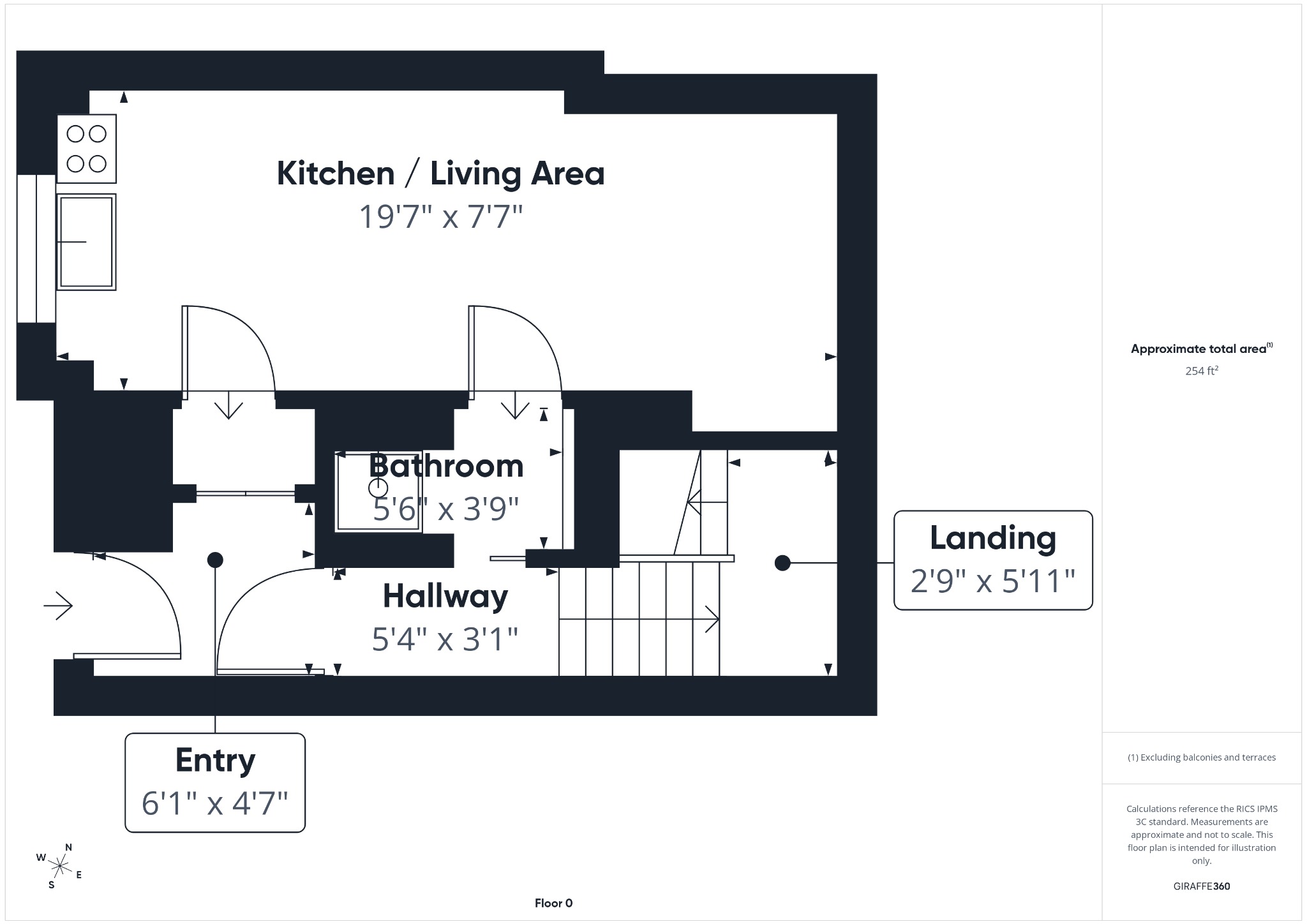 111, Highland Road, Bromley floorplan