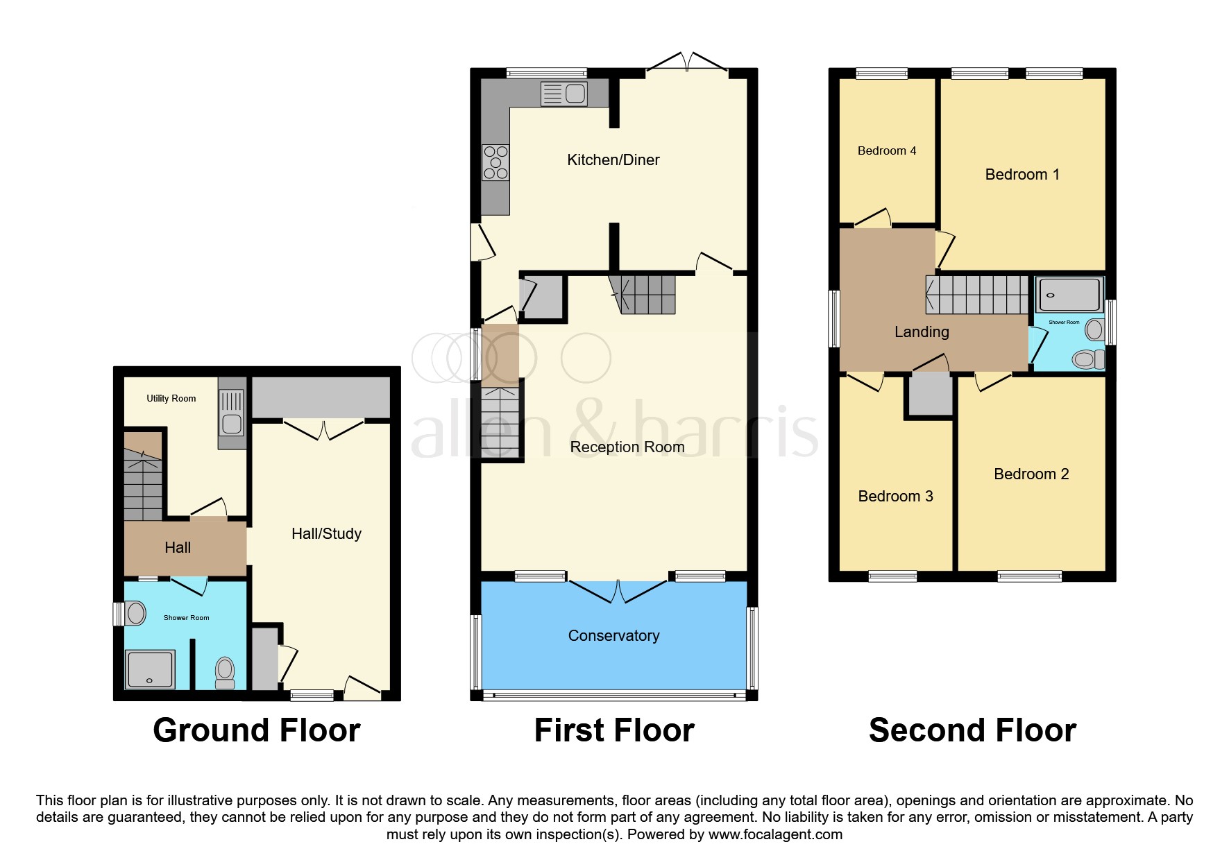 7, River View Court, Cardiff floorplan