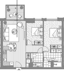 D57, Legacy Building, 1, Viaduct Gardens, London floorplan