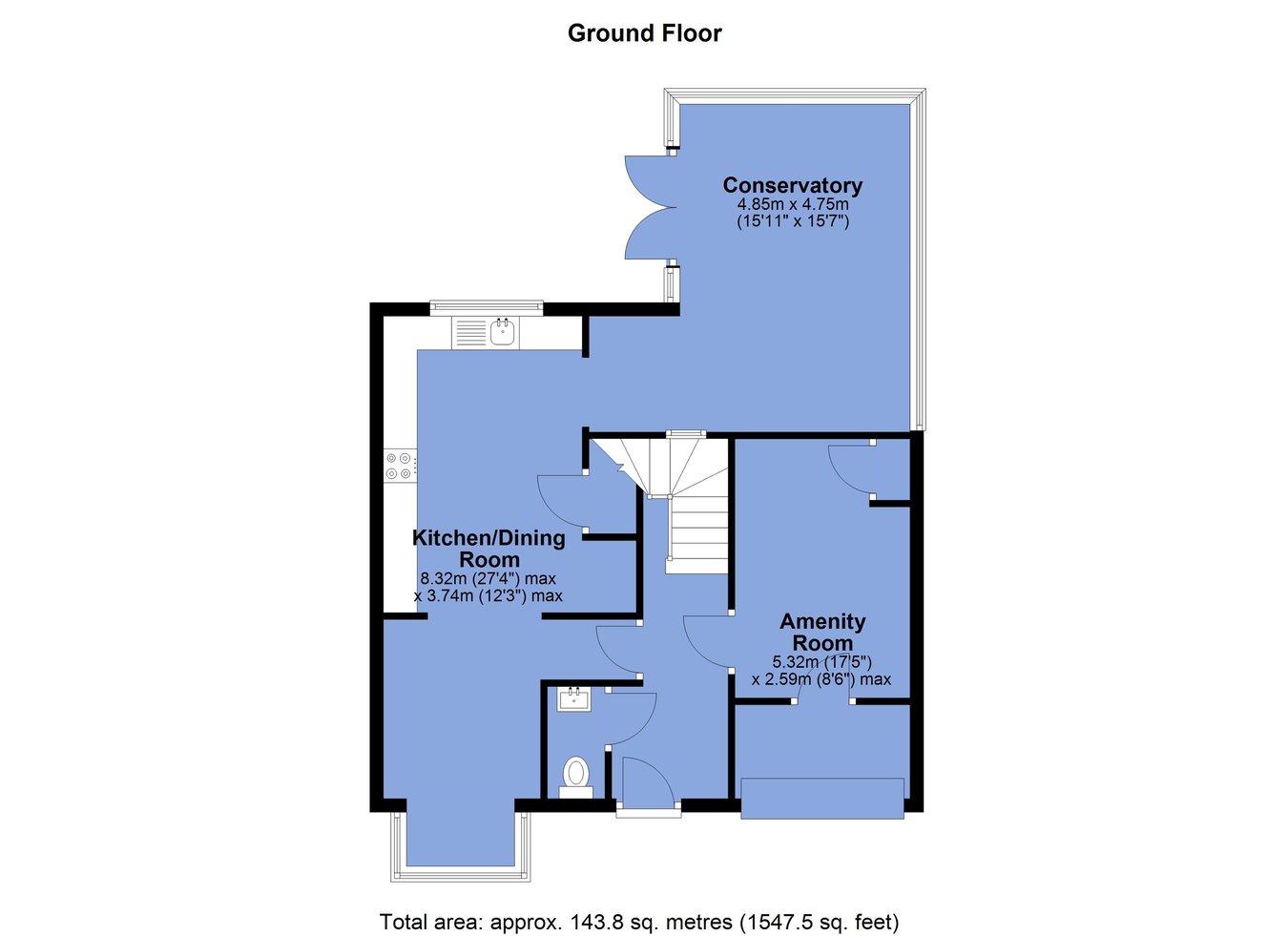 5, Owsten Court, Bolton floorplan