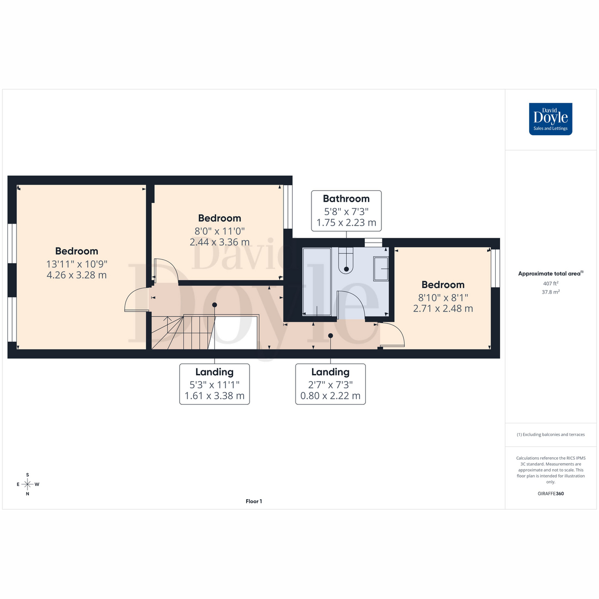 23, Glenview Gardens, Boxmoor floorplan