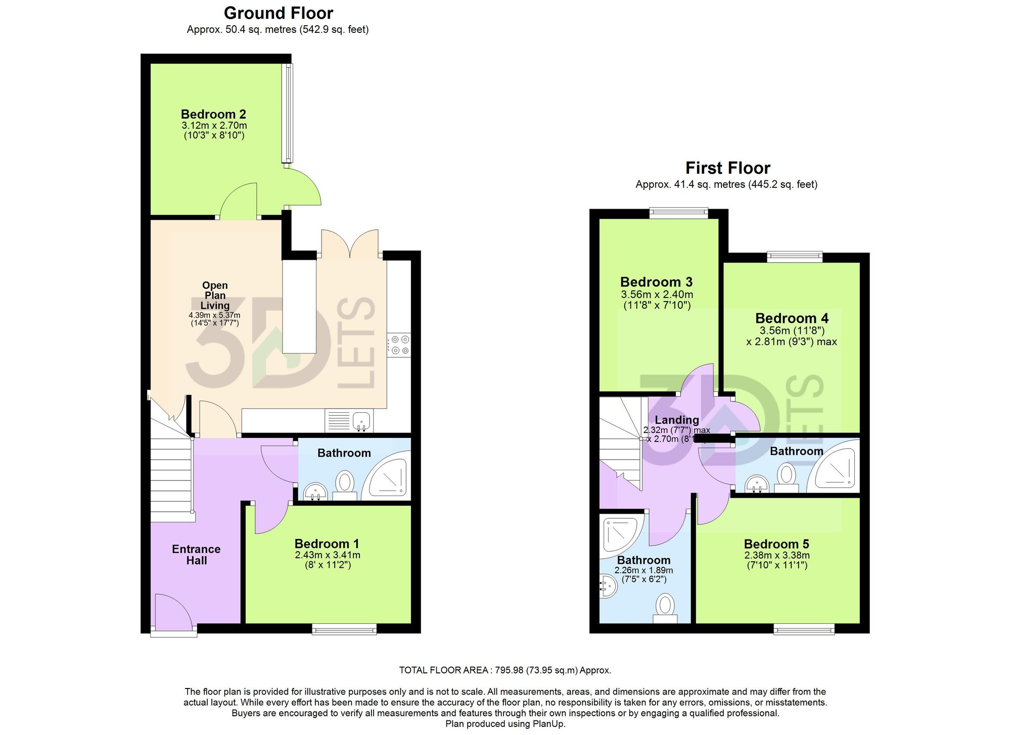 3 Church Avenue, Nottingham floorplan