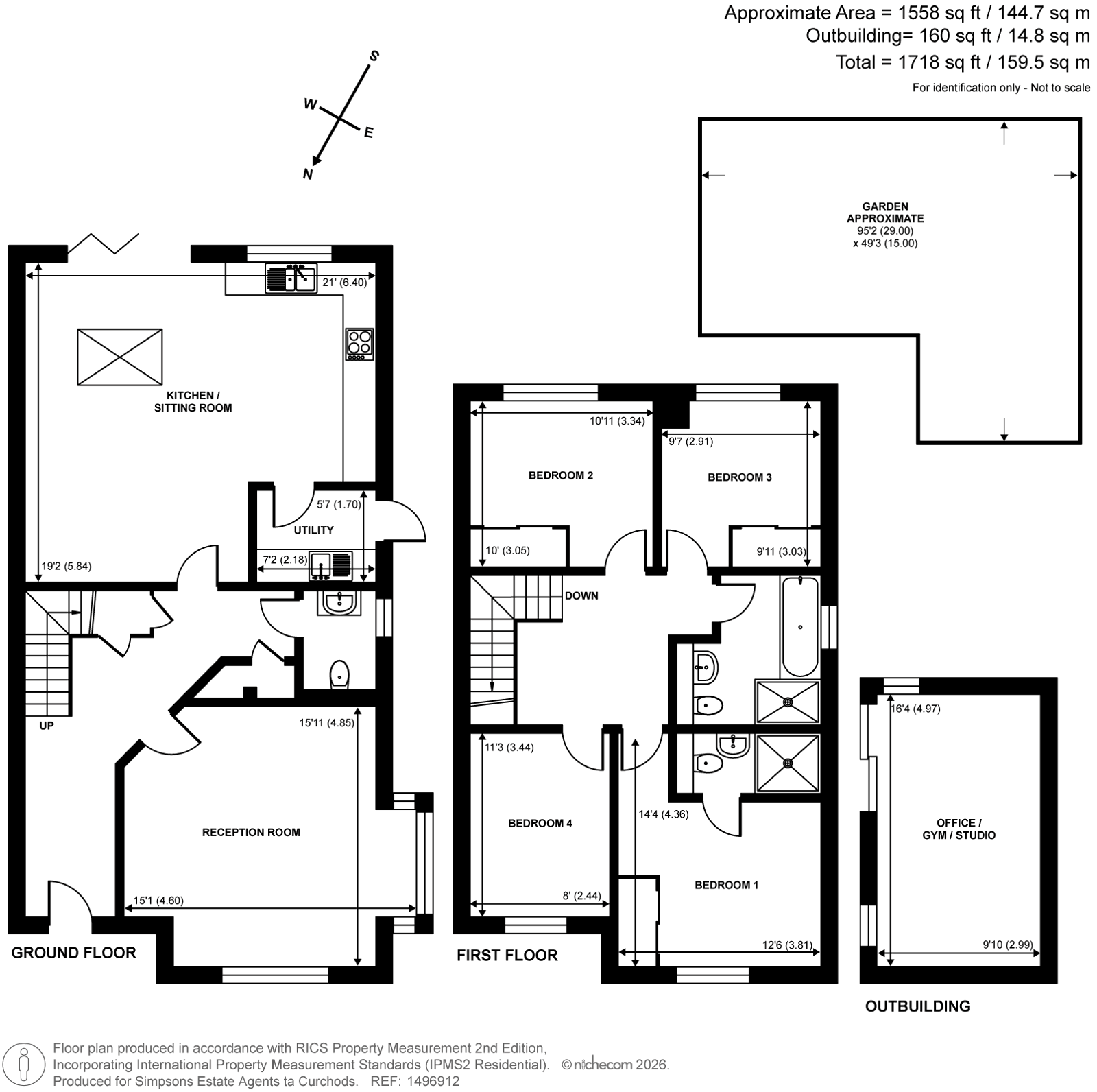 7, Smith Grove, Great Bookham floorplan