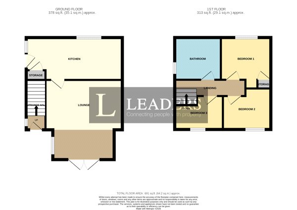 4, Langwell Drive, Mansfield floorplan