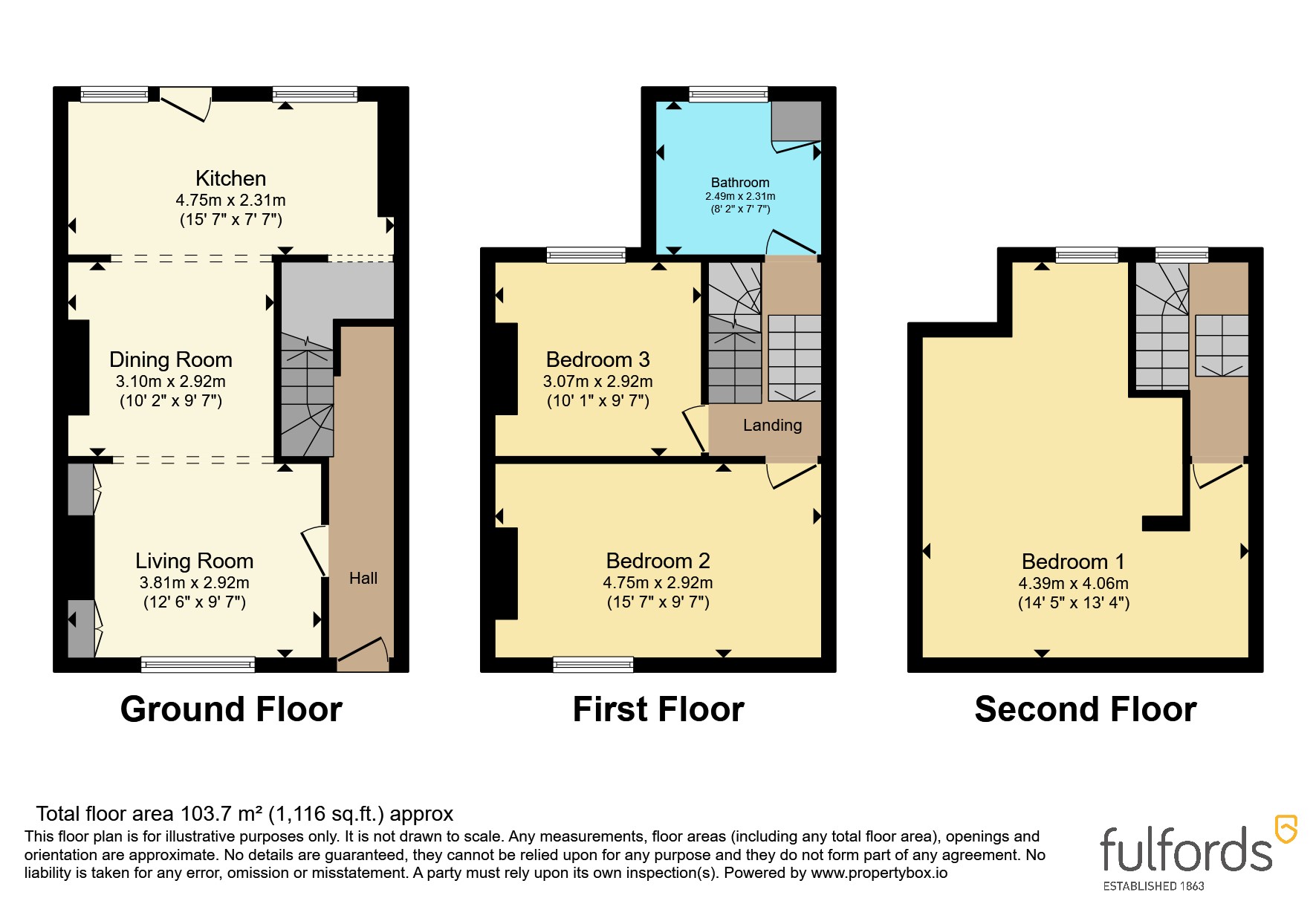 Sandford Walk, Devon floorplan