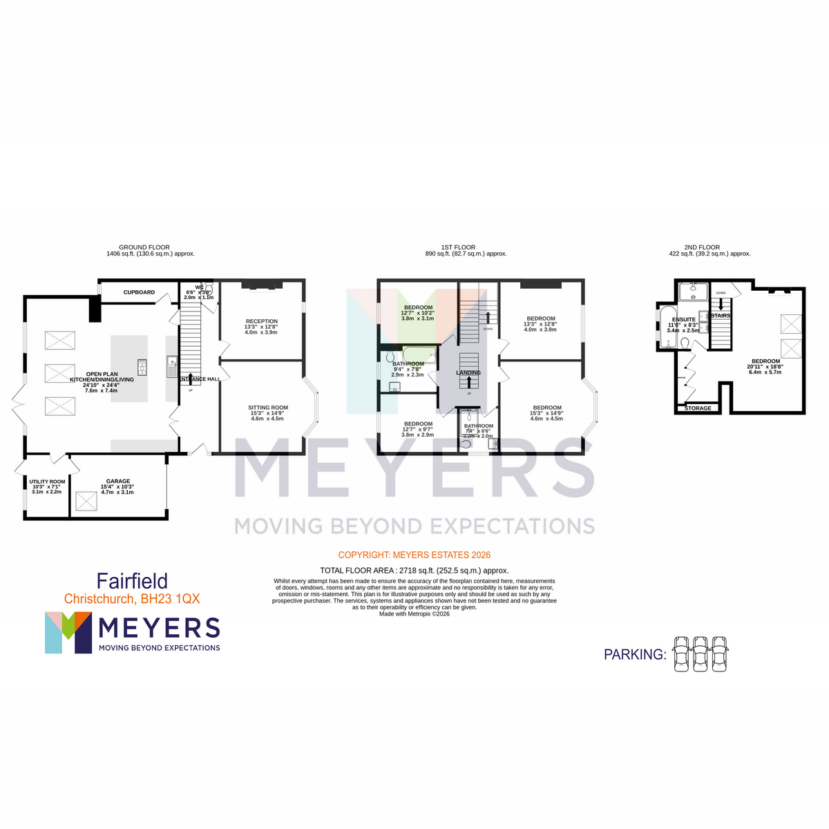 28, Fairfield, Christchurch floorplan