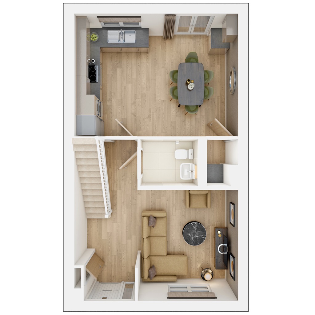 The Eynsford - Plot 303, St Augustines Place, Sweechbridge Road, Herne Bay floorplan