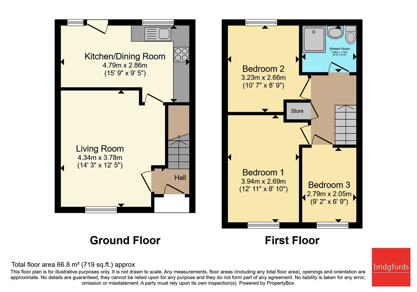 85, Anderson Close, Warrington floorplan