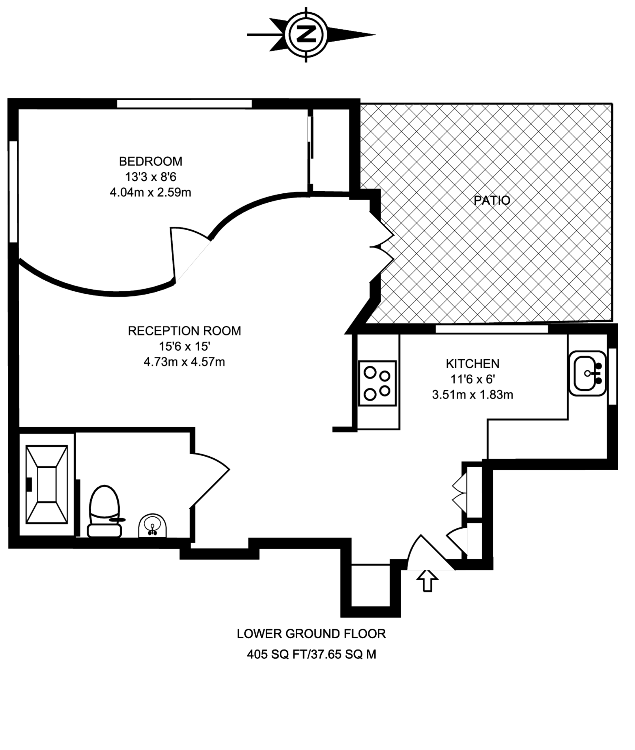 Pembridge Gardens, Notting Hill floorplan