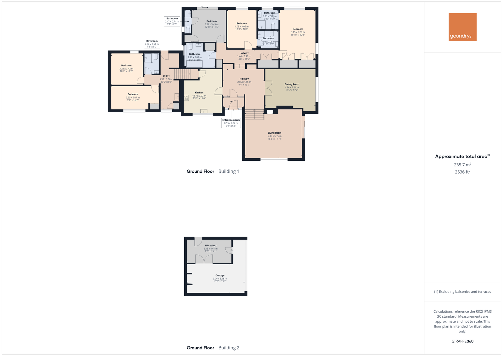 Southview, Perranporth floorplan