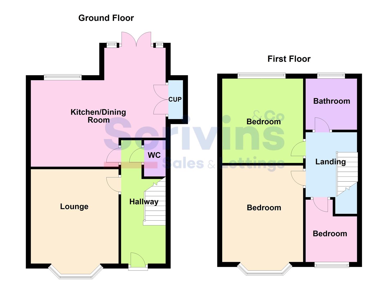 Hinckley Road, Barwell, Leicester LE9, 3 bedroom semidetached house