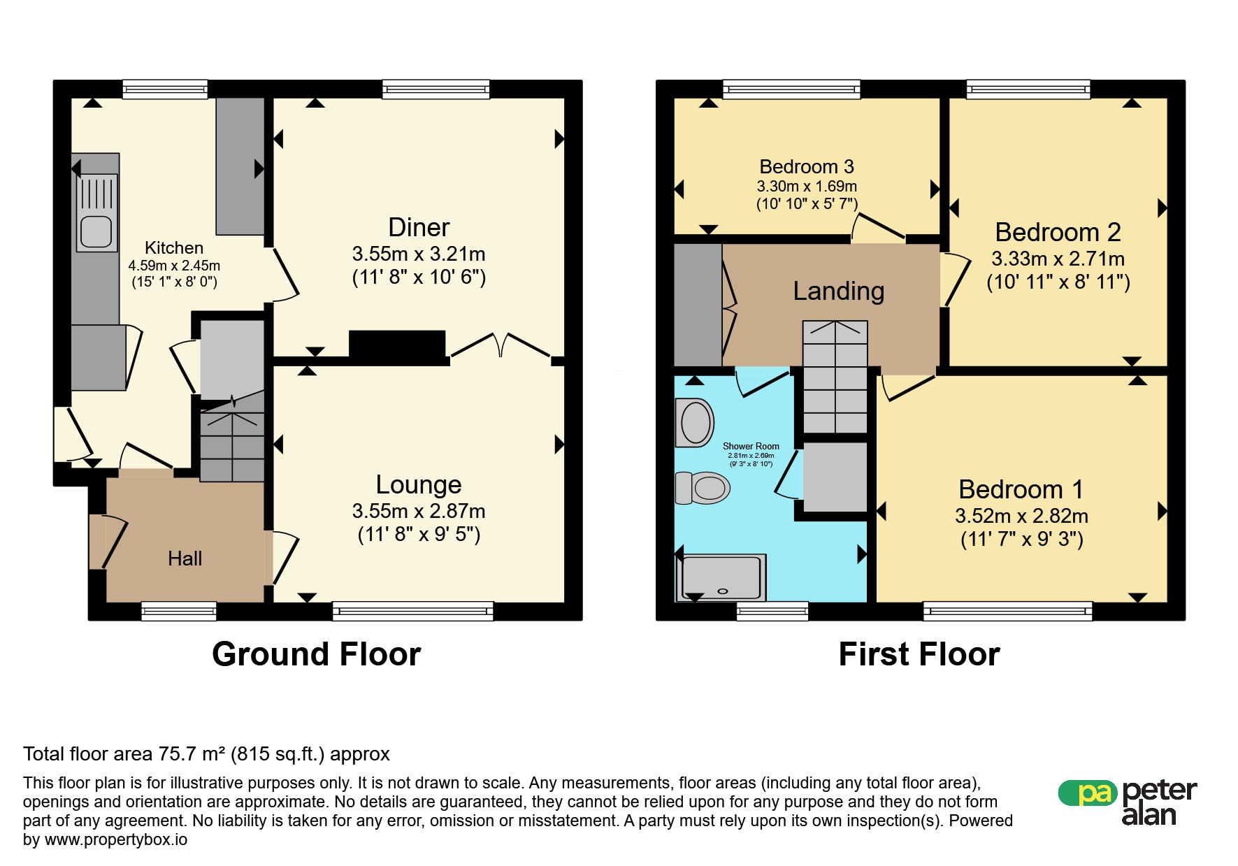 Common Approach, Pontypridd floorplan