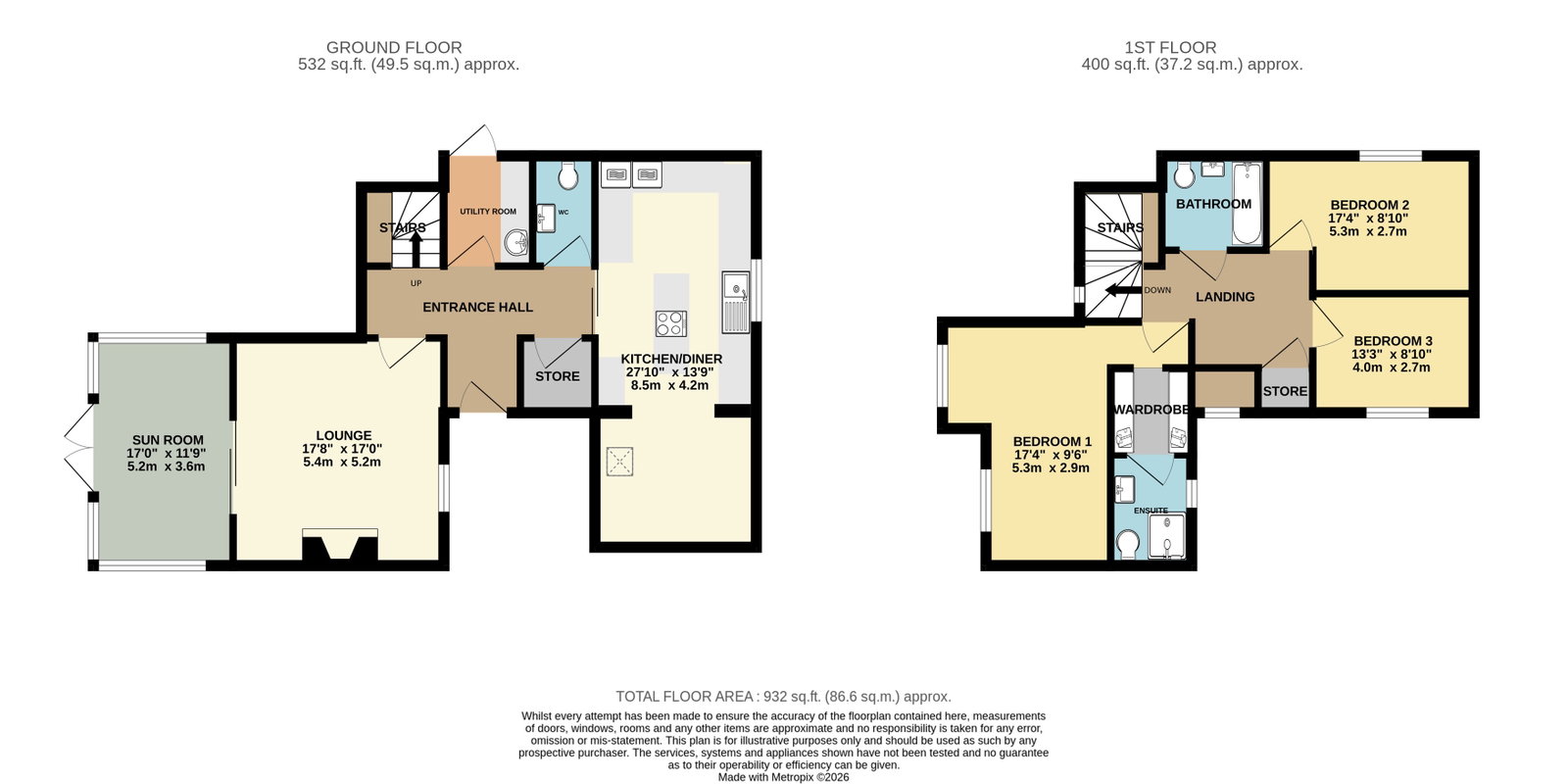 88, Lonsdale View, Maryport floorplan