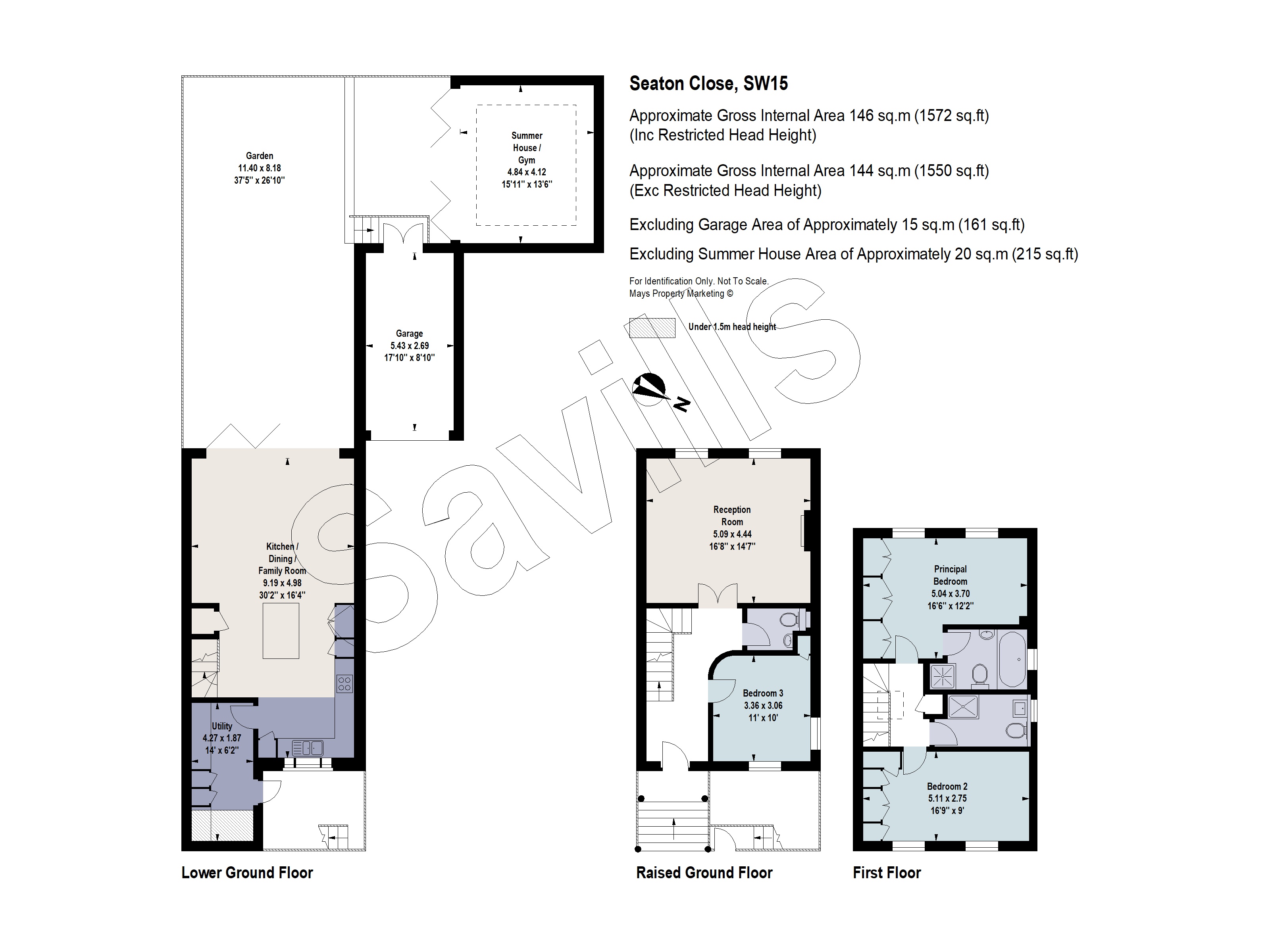 9, Seaton Close, London floorplan