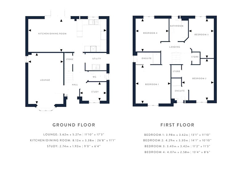 Plot 19, Warmwell Rise, Dorchester floorplan