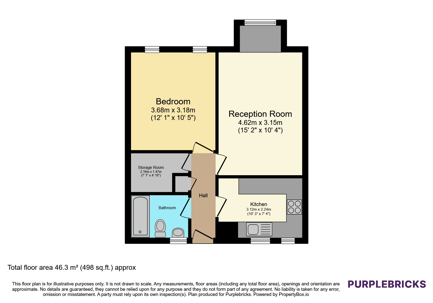8 Hayden House, Baker Street, High Wycombe floorplan