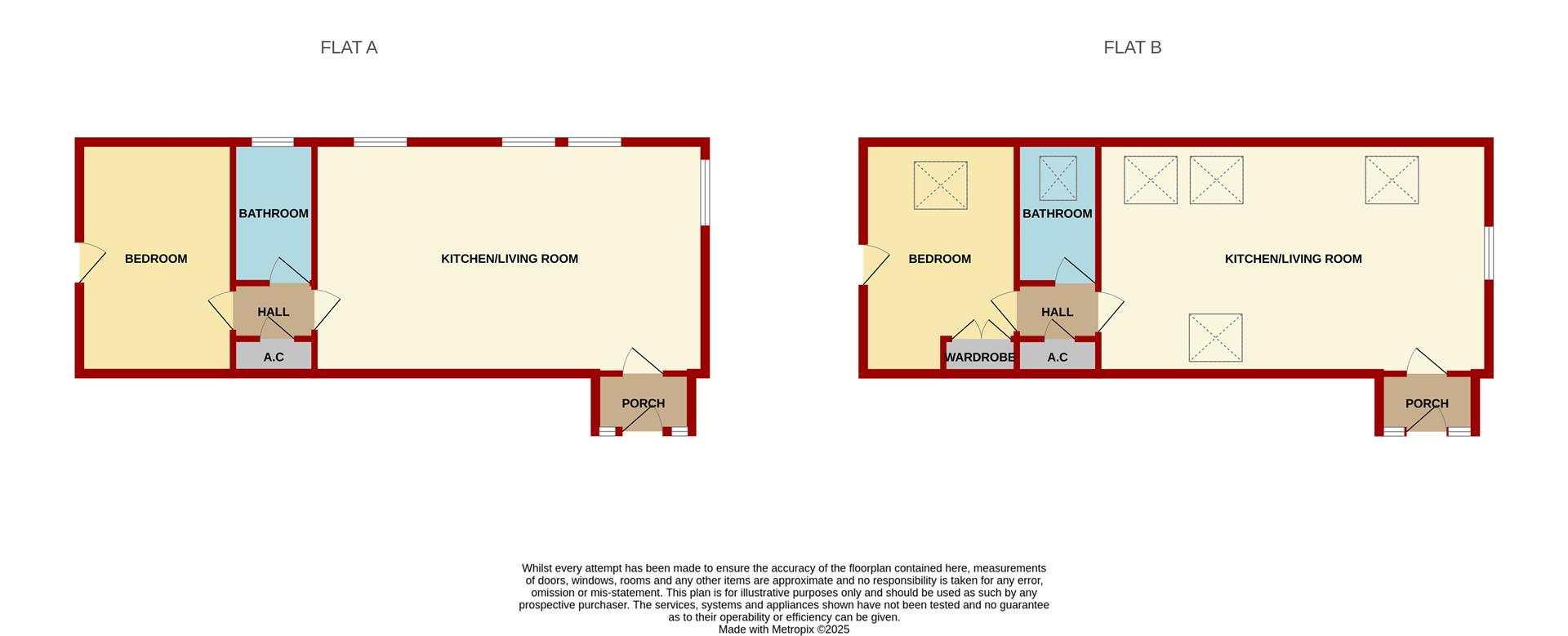 Flats A and B, 13, Copse Cross Street, Ross-On-Wye floorplan
