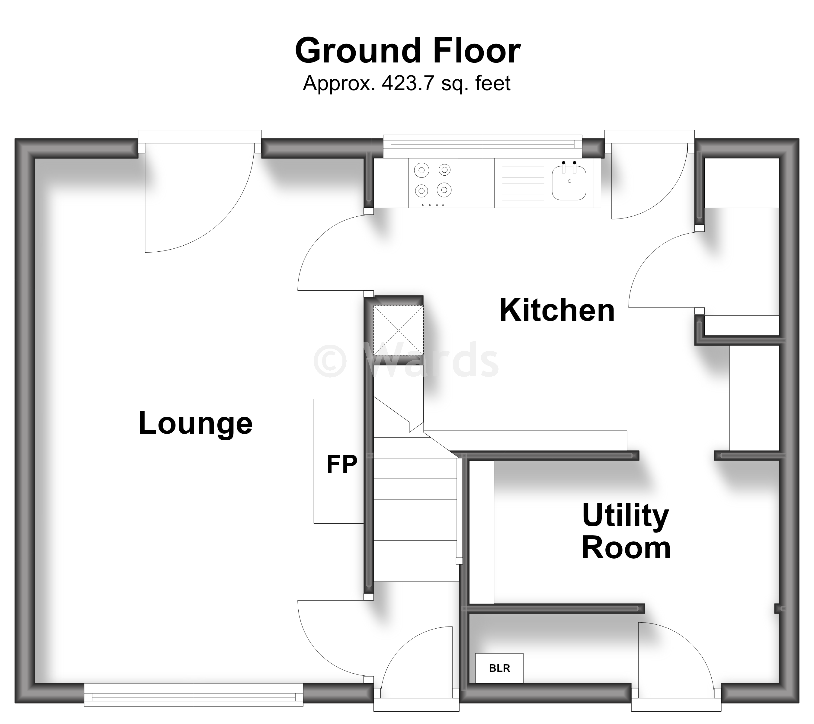 61, Kingfisher Road, Aylesford floorplan