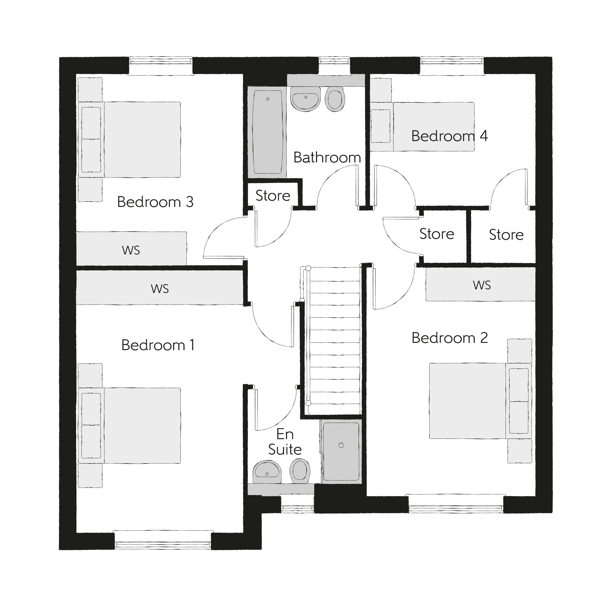 76, Oakhead, Leigh floorplan