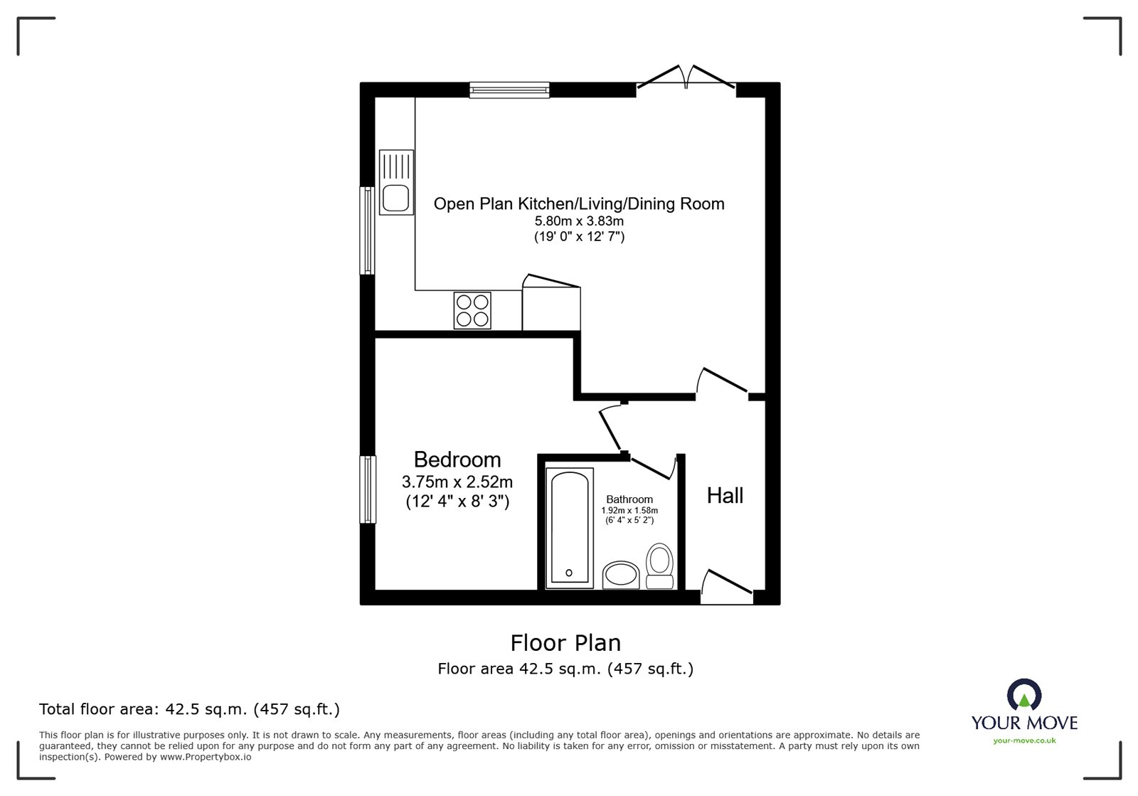 29, Hill Street, Leicester floorplan