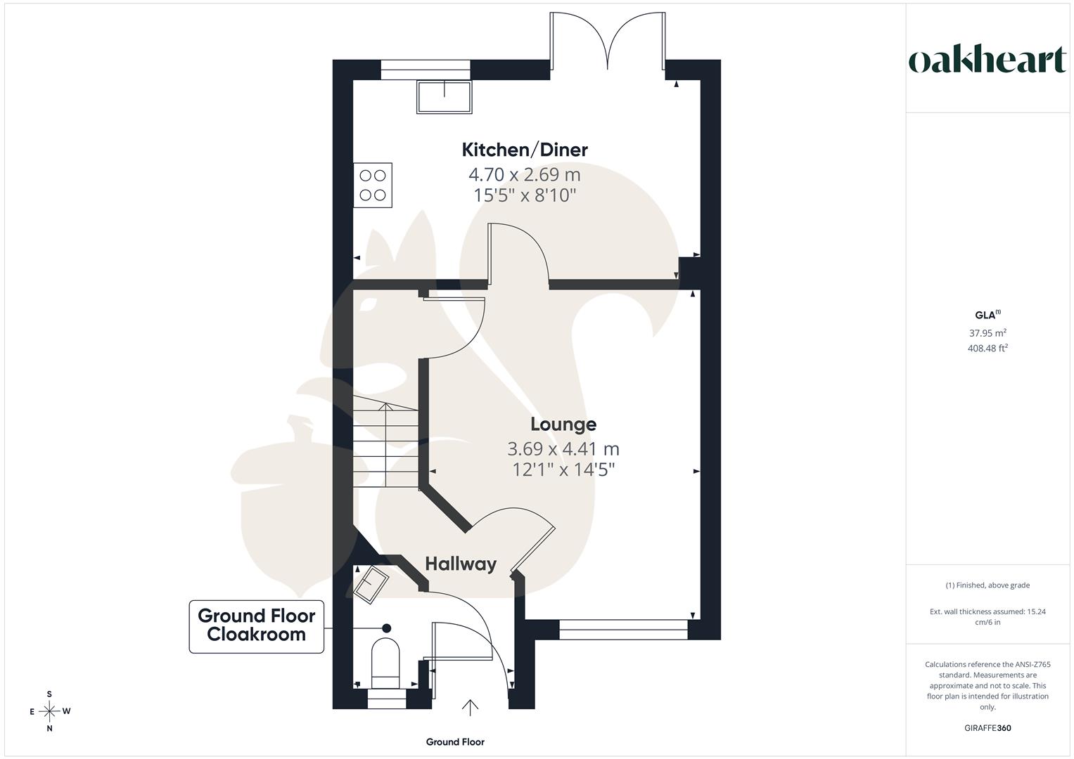 19, Double Road, Bury St. Edmunds floorplan