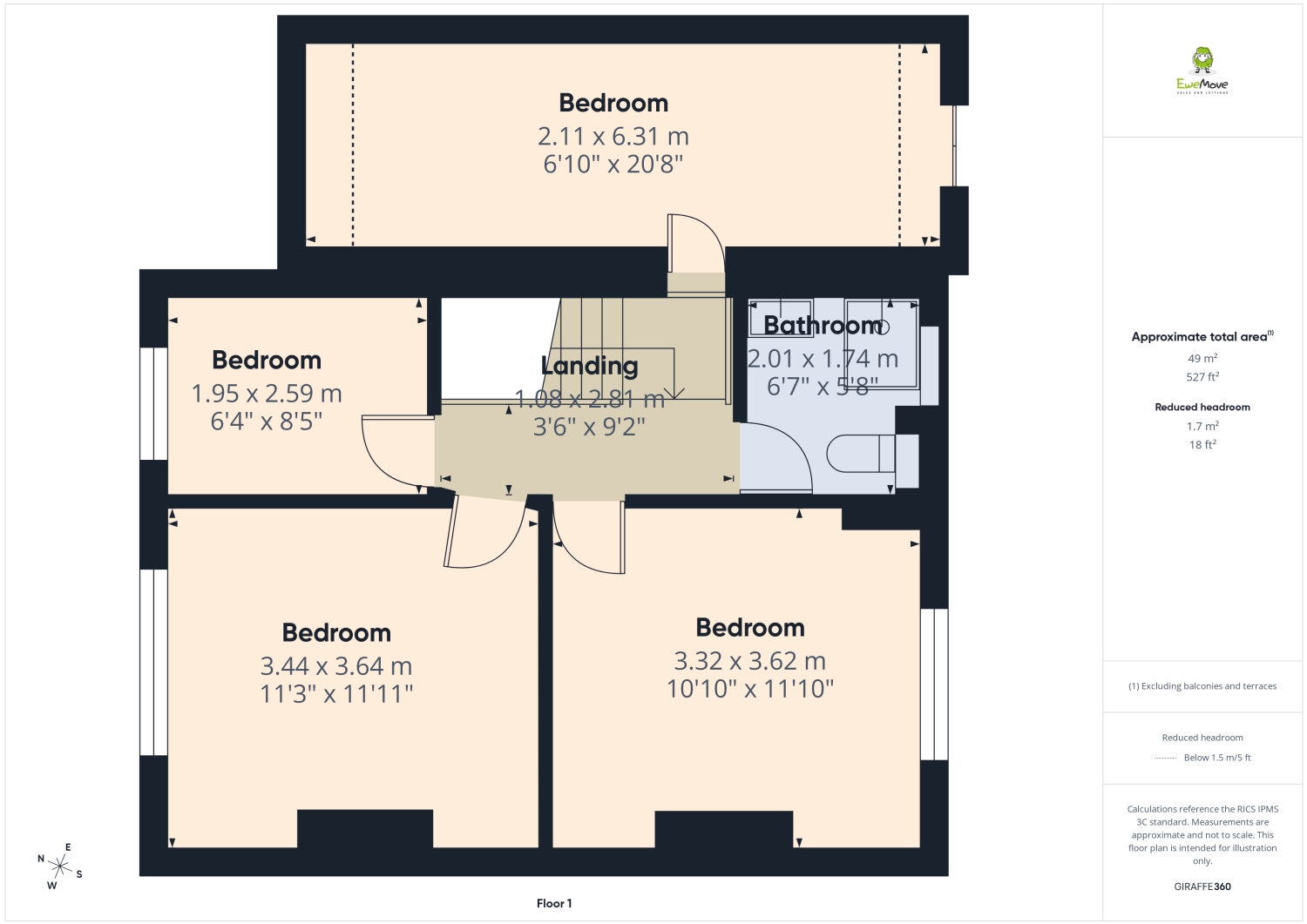 11a, Normanby Road, Manchester floorplan