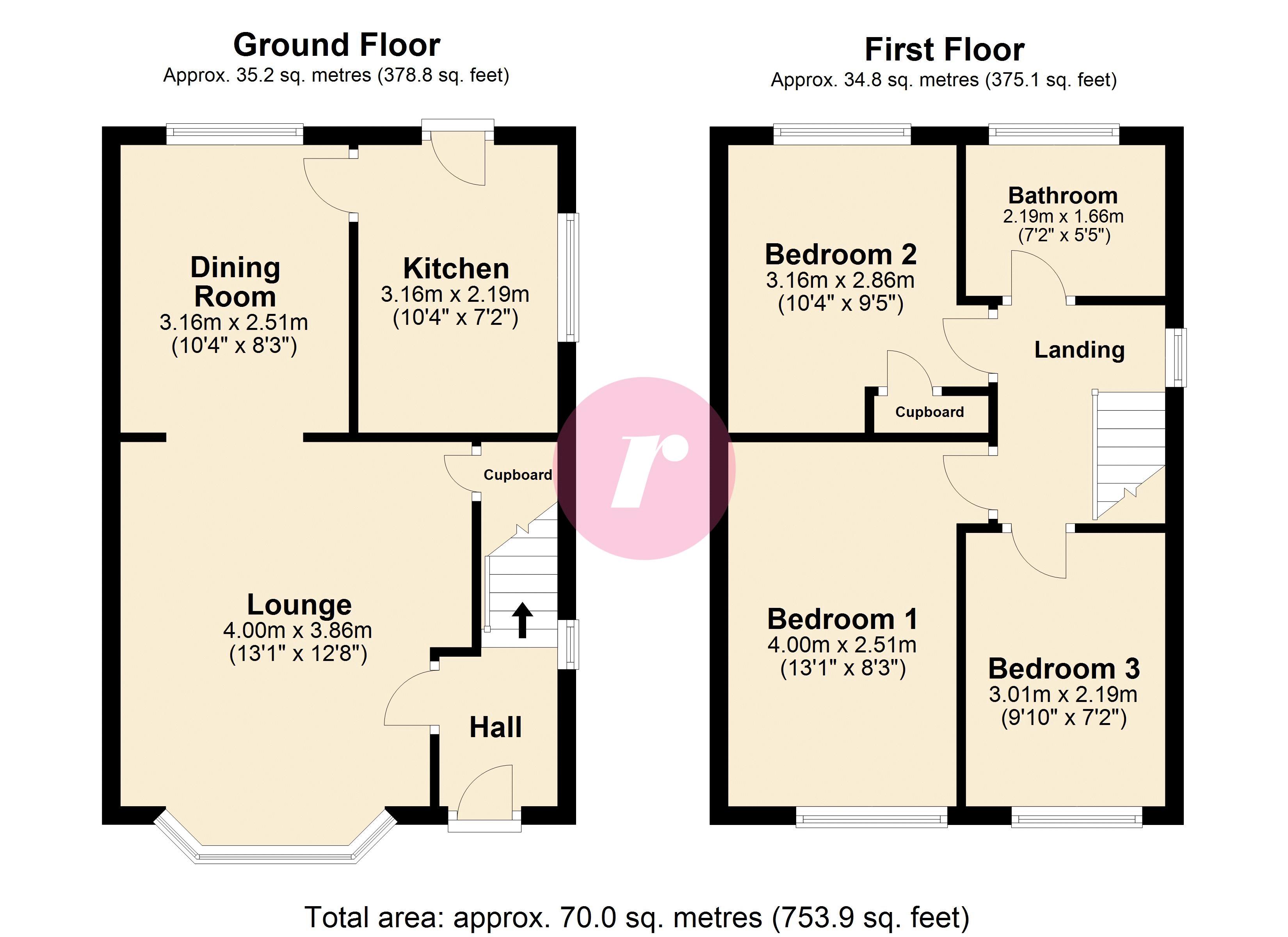 13, Laurels Drive, Littleborough floorplan