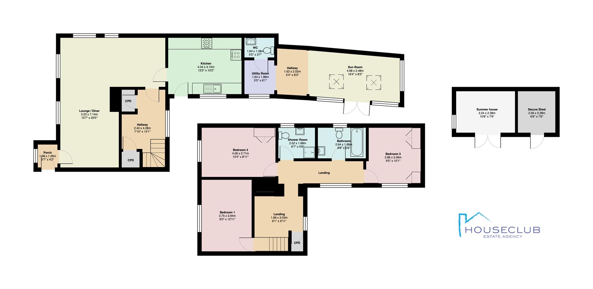 Brantwood Cottage, 5, The Nook, Carnforth floorplan