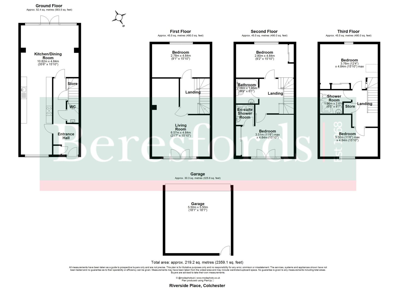 22, Riverside Place, Essex floorplan