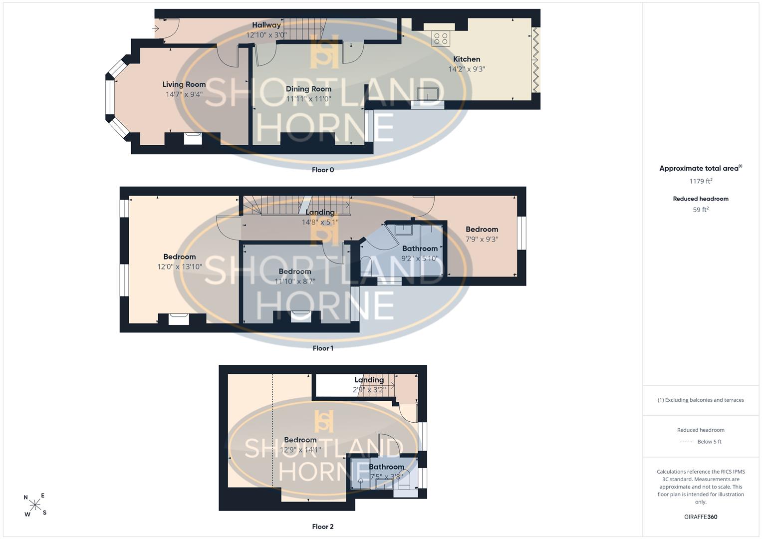 59, Berkeley Road North, Coventry floorplan