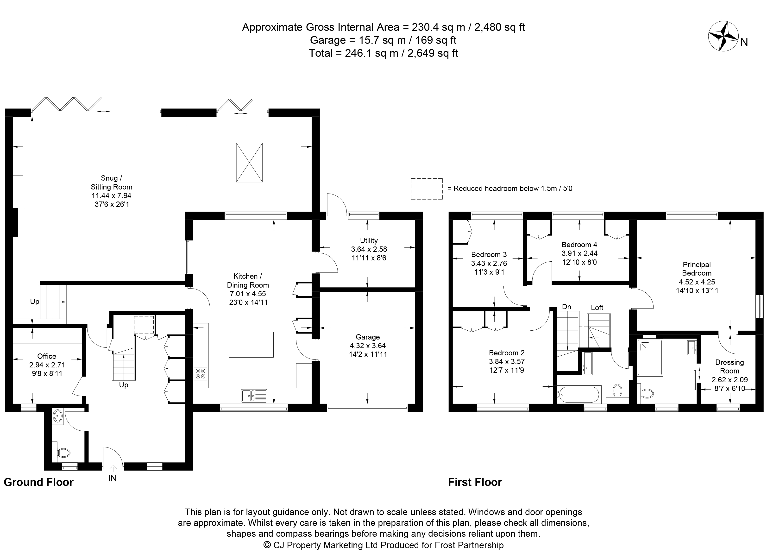 41, Highmoor, Buckinghamshire floorplan