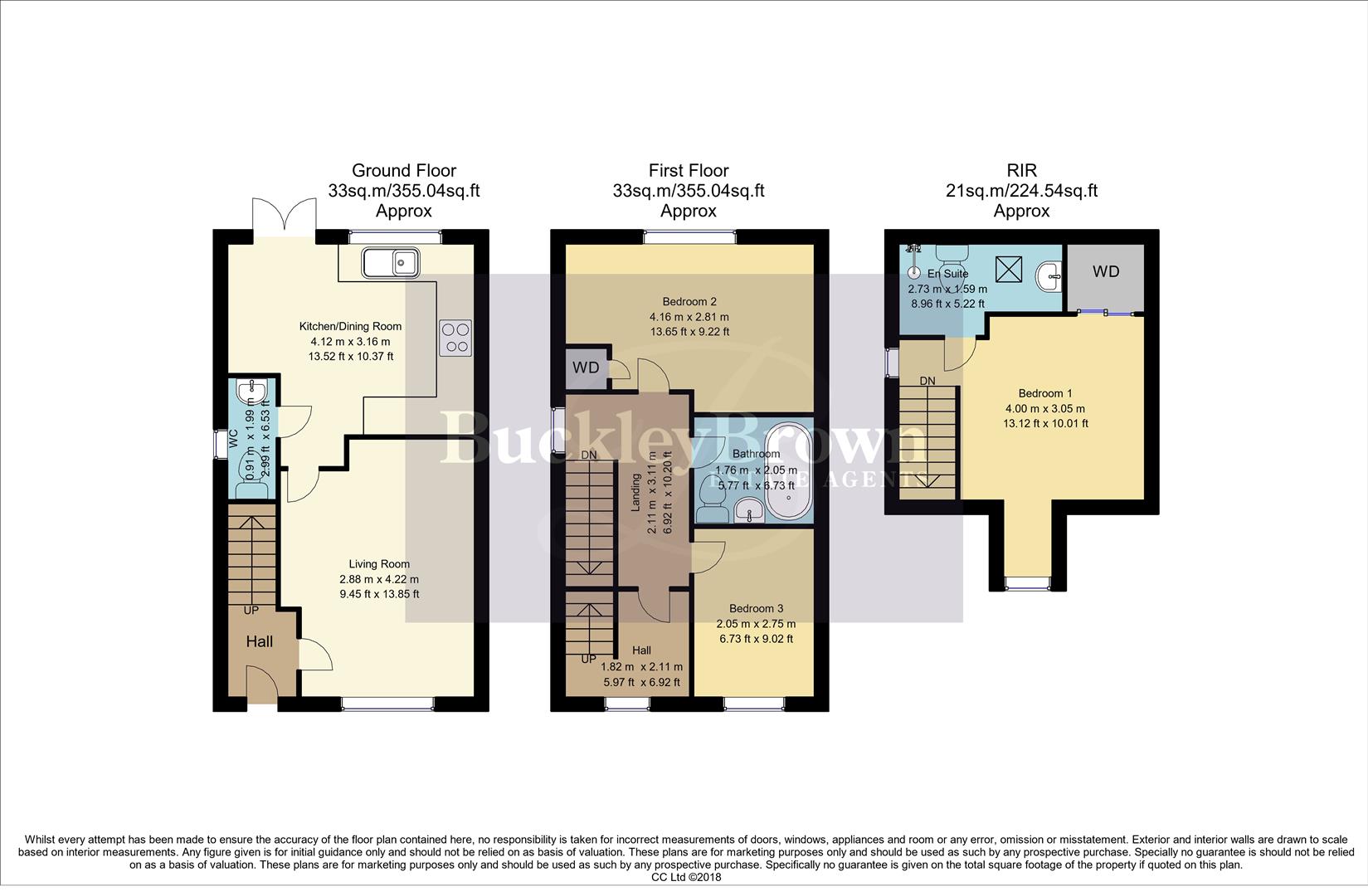 69, Beacon View, Newark floorplan