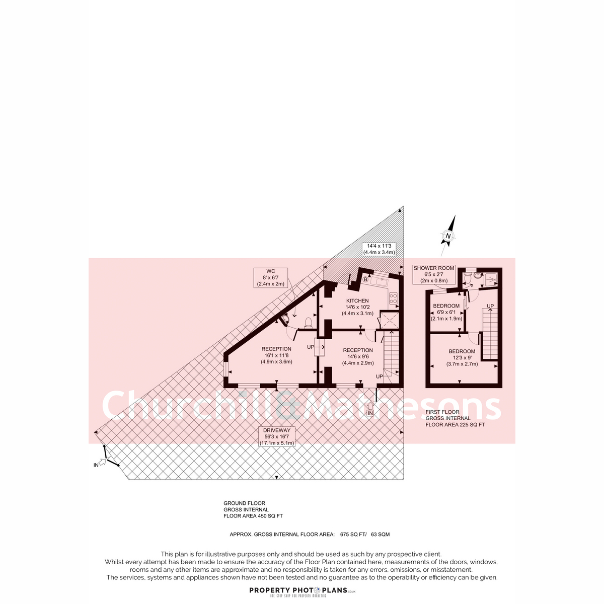 1a, Berry Way, London floorplan