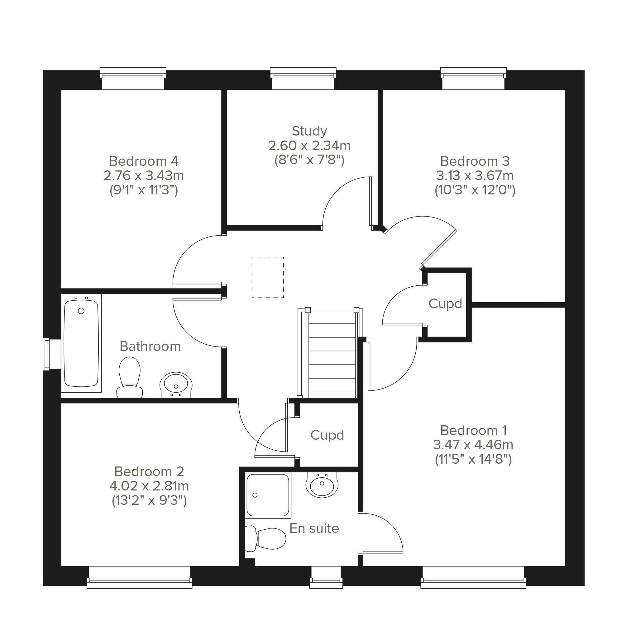 466, Primrose Lane, Newcastle Upon Tyne floorplan