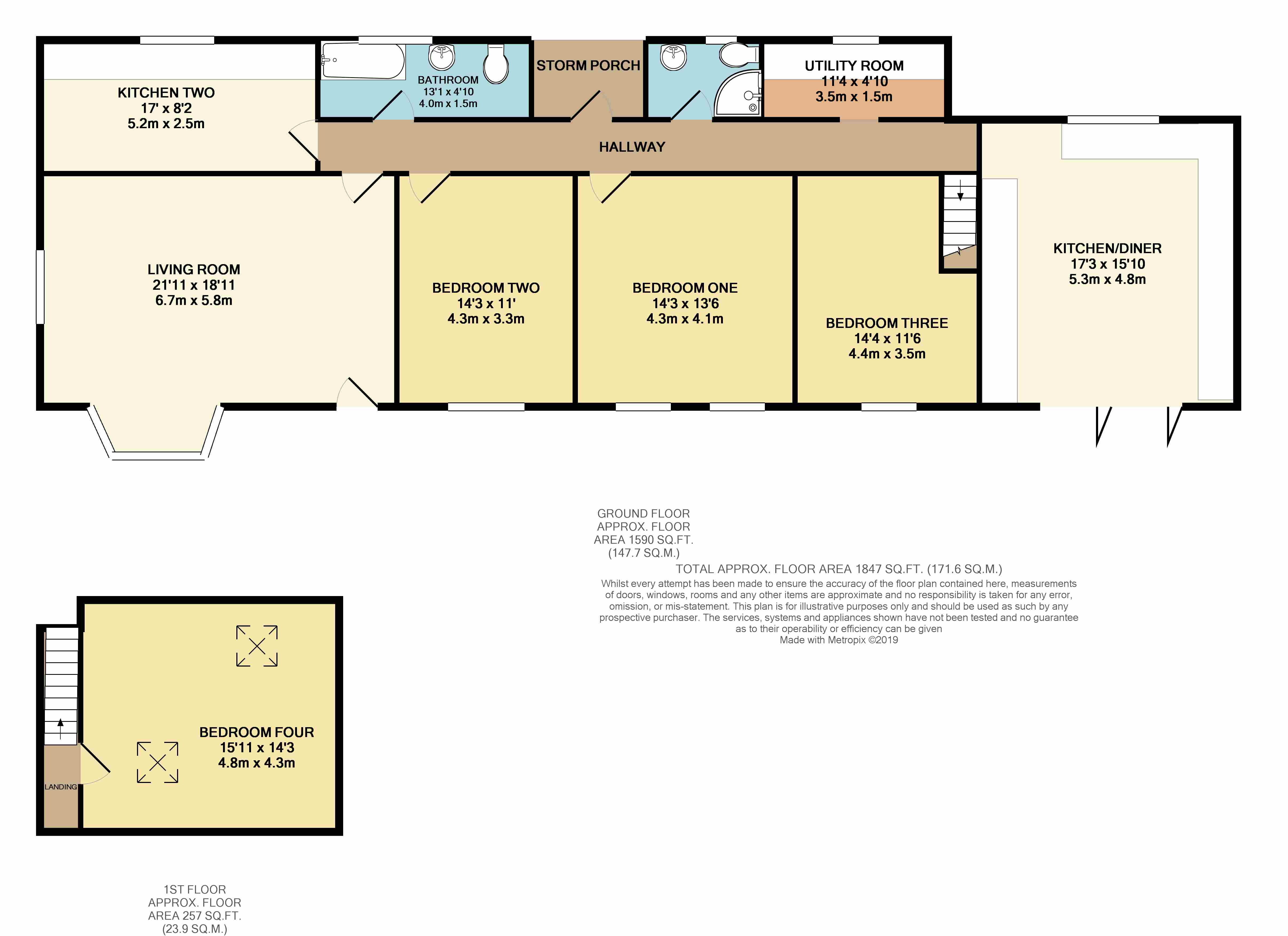 4 Bedrooms Detached house for sale in Dolgarrog, Conwy LL32