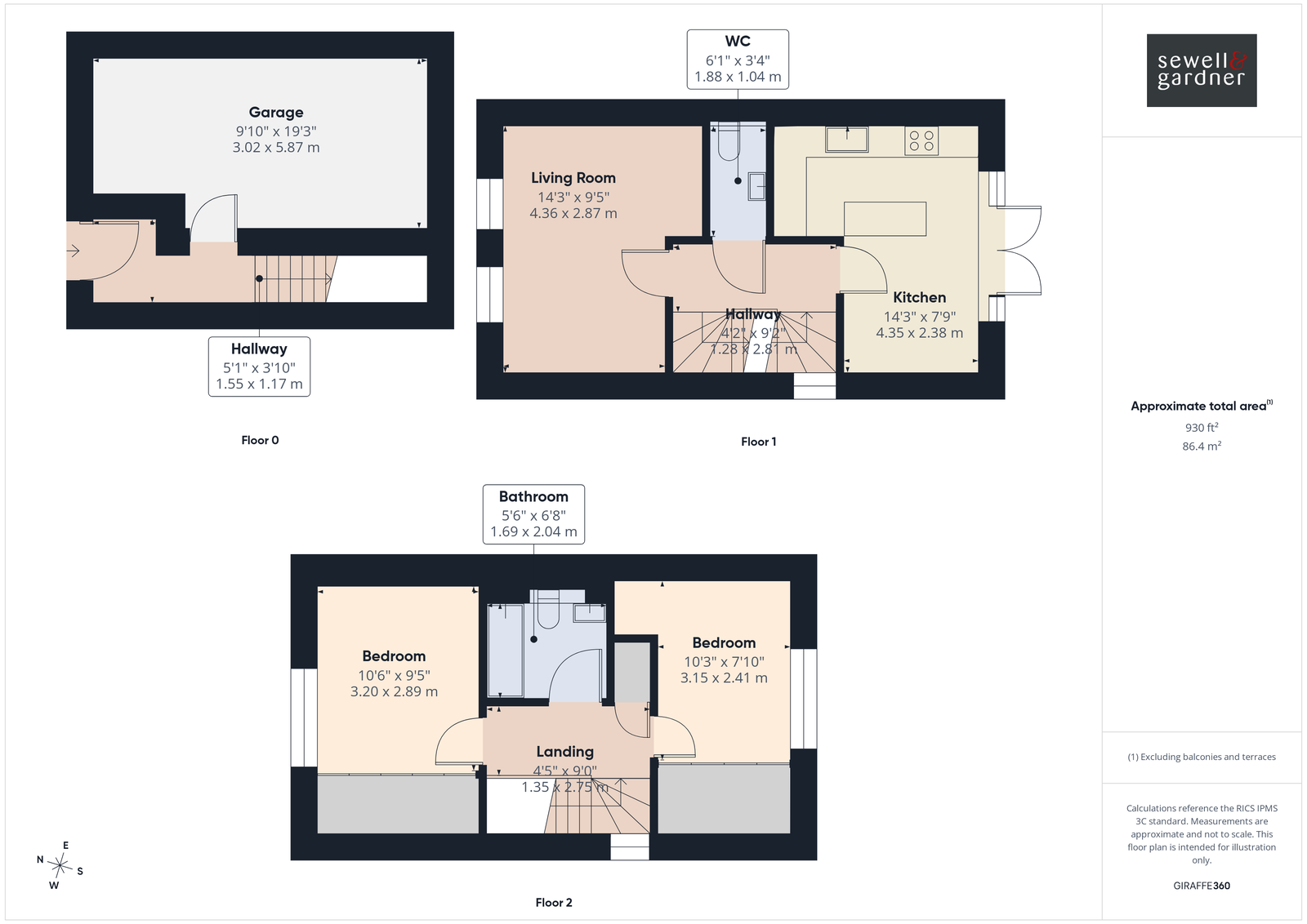 18, Linnet Road, Hemel Hempstead floorplan