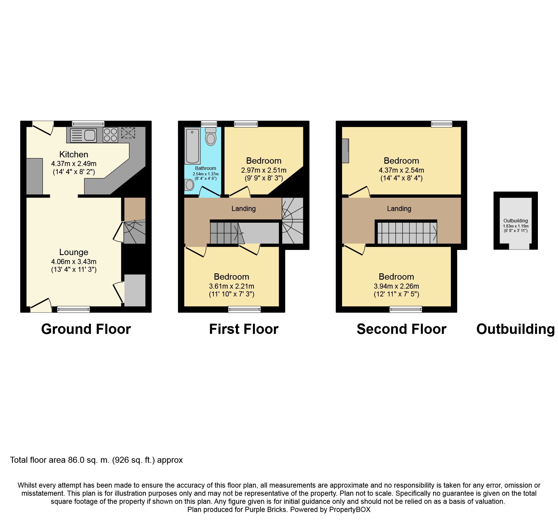 Queen Street, Kidderminster DY10, 4 bedroom end terrace house for sale