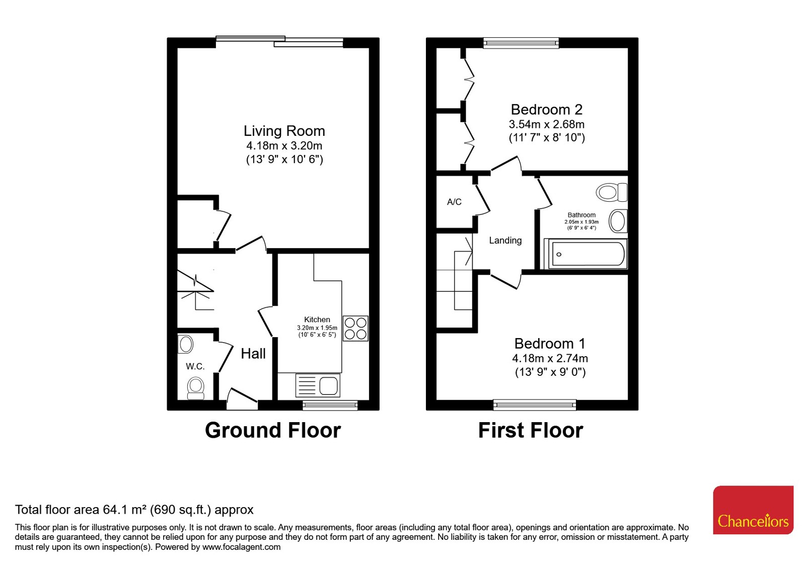 47, Abbey Brook, Oxfordshire floorplan