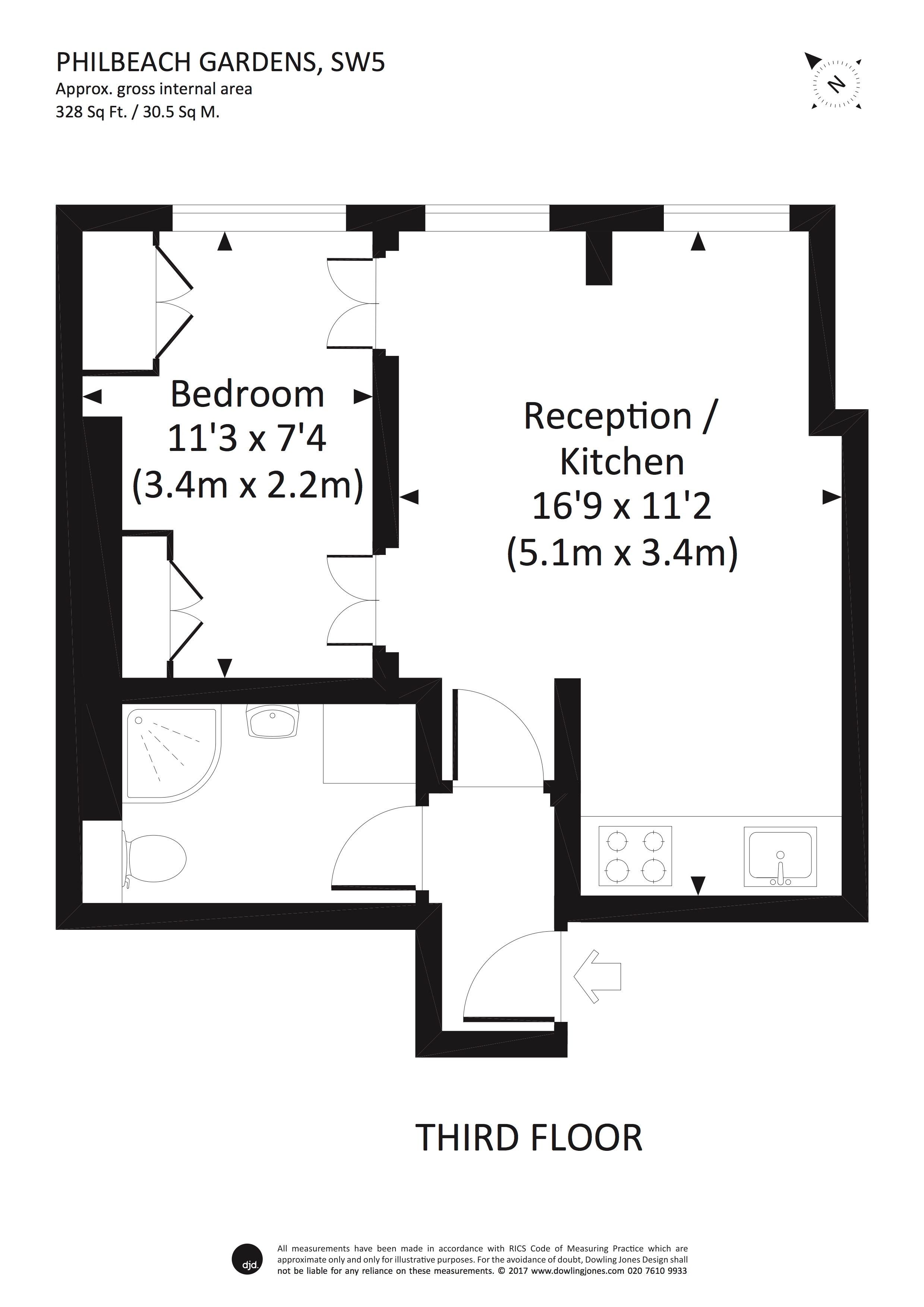 1 Bedrooms Flat to rent in Philbeach Gardens, London SW5