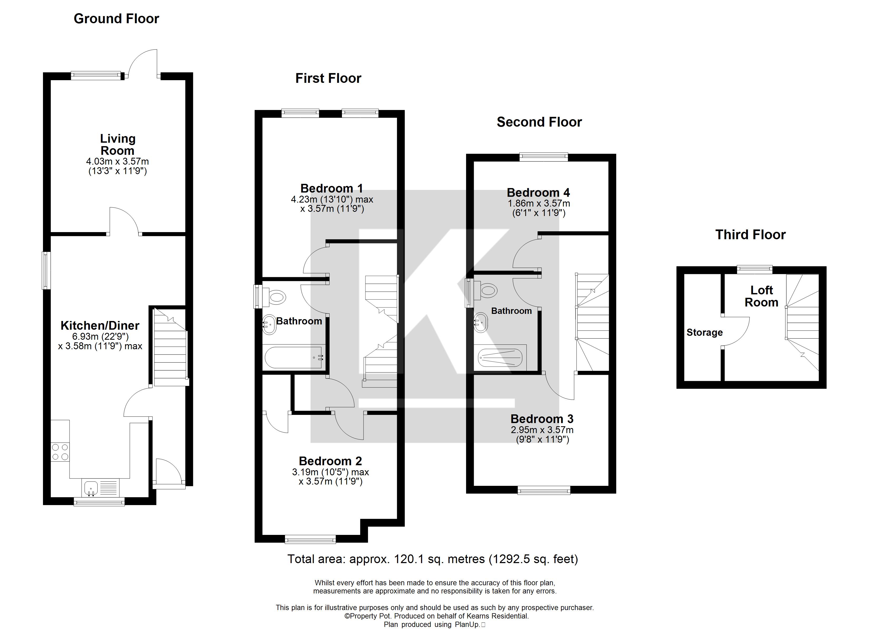 8, Hinkley Close, Uxbridge floorplan
