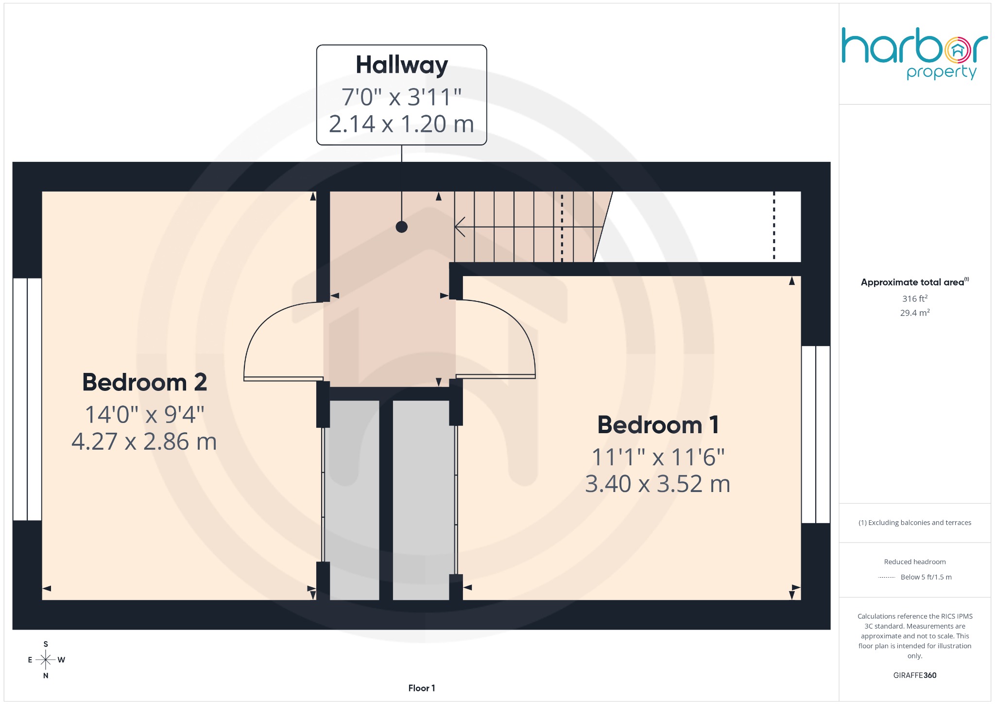 56 Russel Street, Falkirk, Stirlingshire floorplan