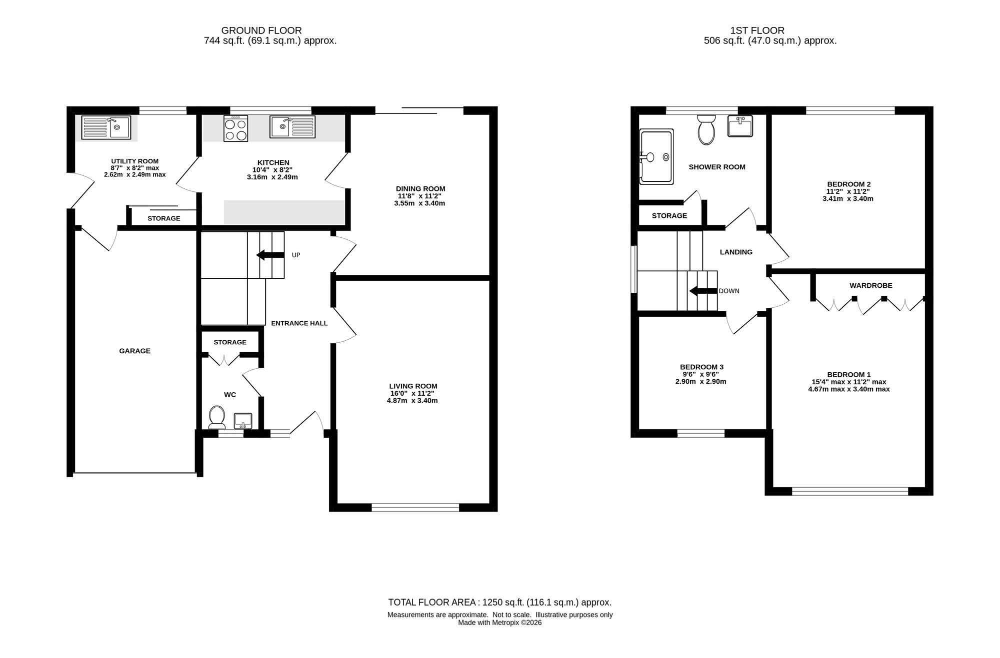 56 Main Road, Crewe floorplan