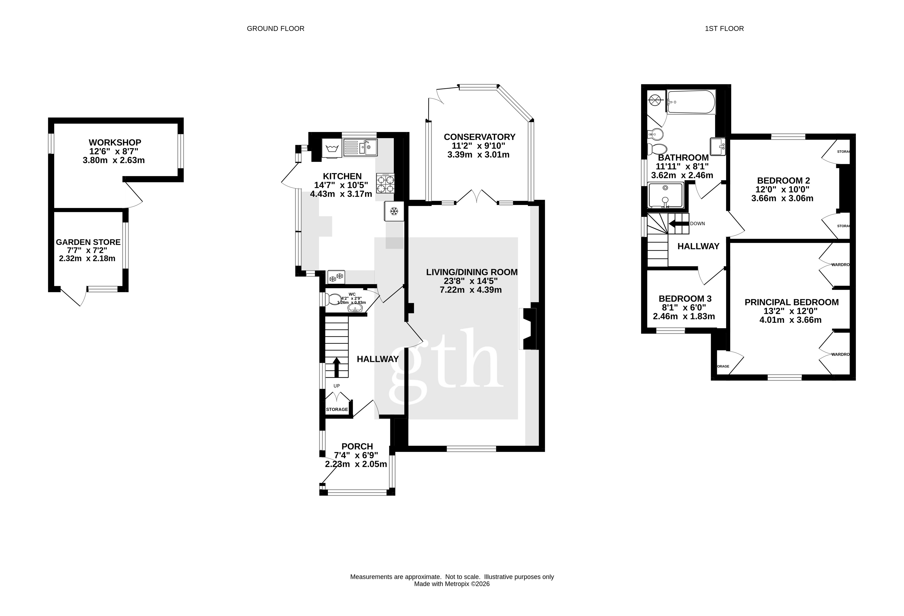 Green Hollow,, Bratton Lane, Somerset floorplan