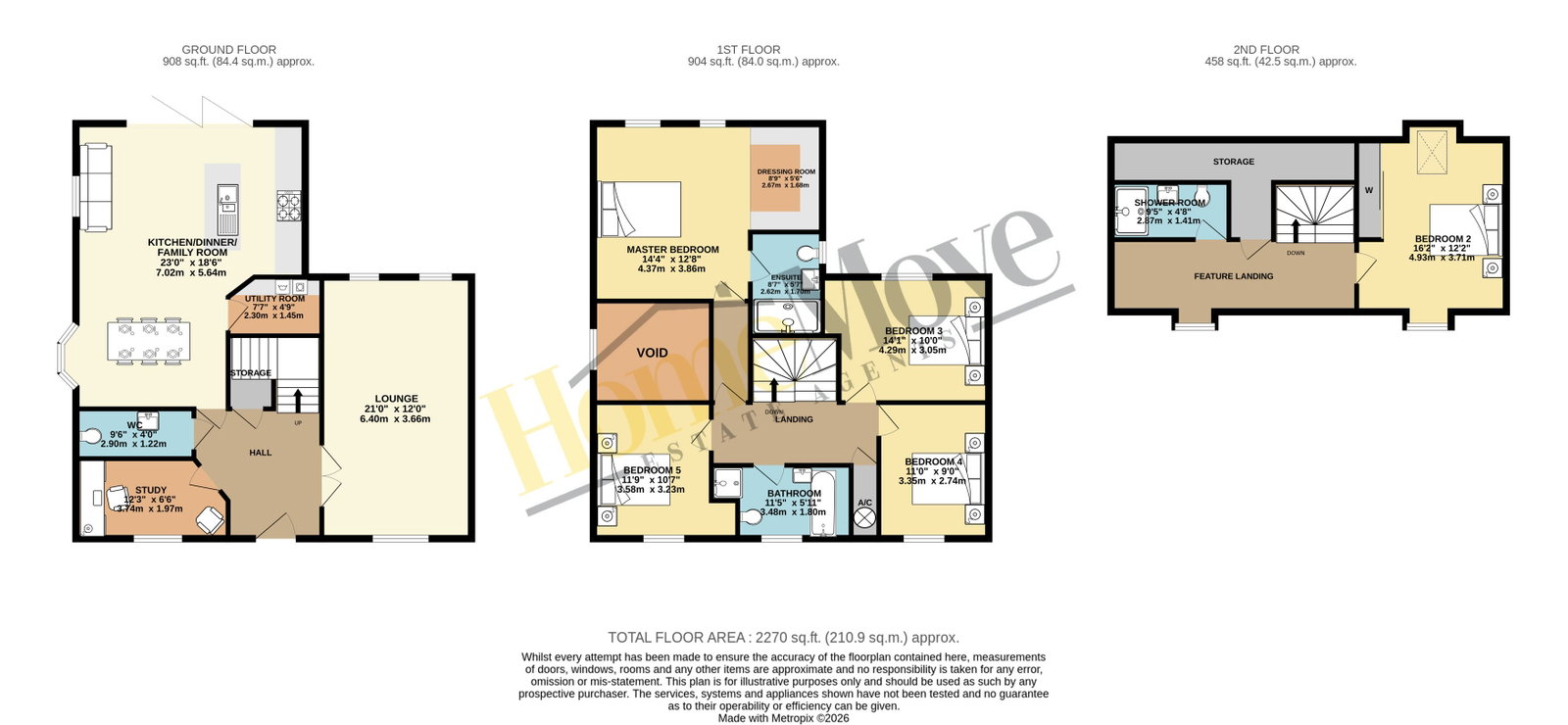 Plot 1, Romans Fields Development, Harpole floorplan