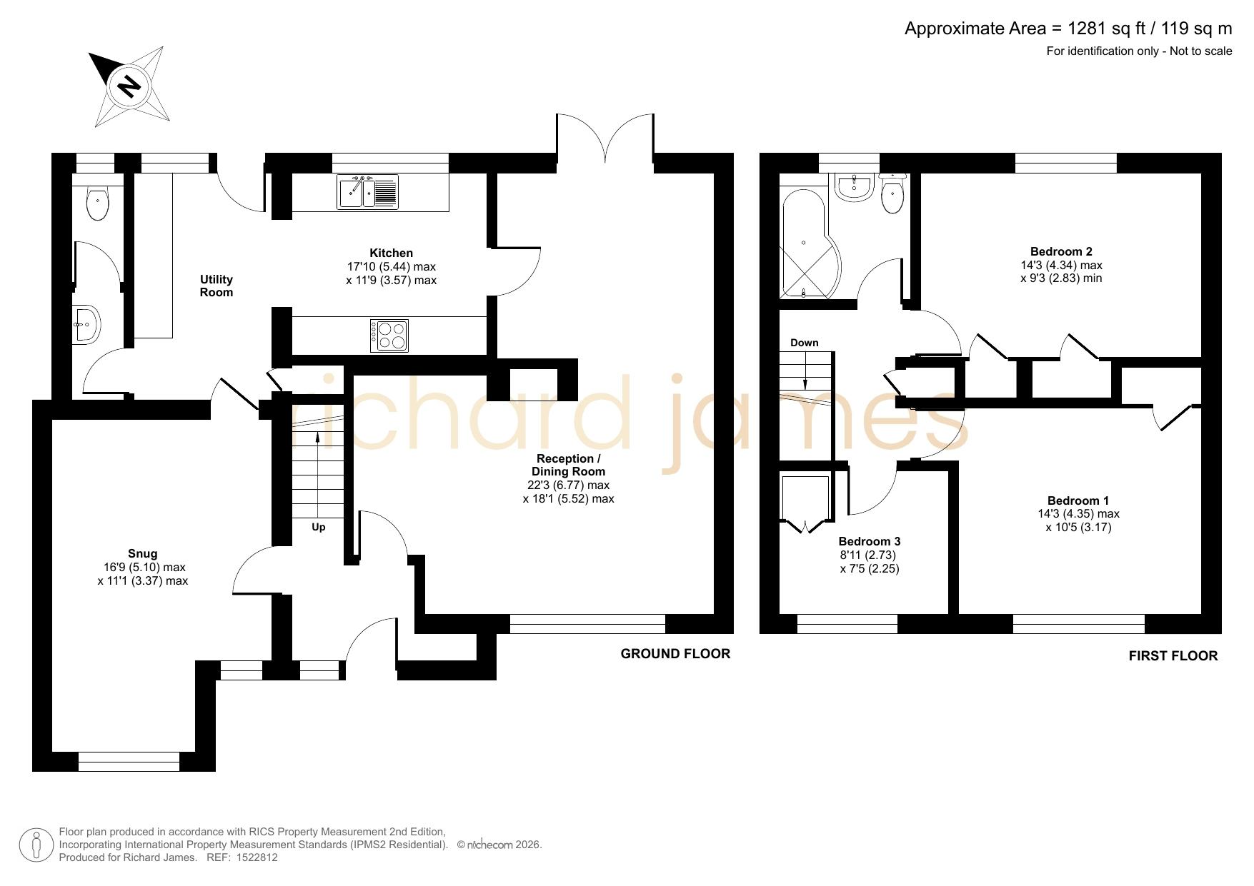 48, Charlbury Road, Swindon floorplan