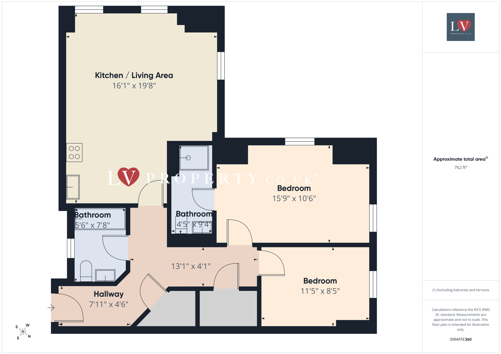Apartment 163,, Orion Building, Birmingham floorplan