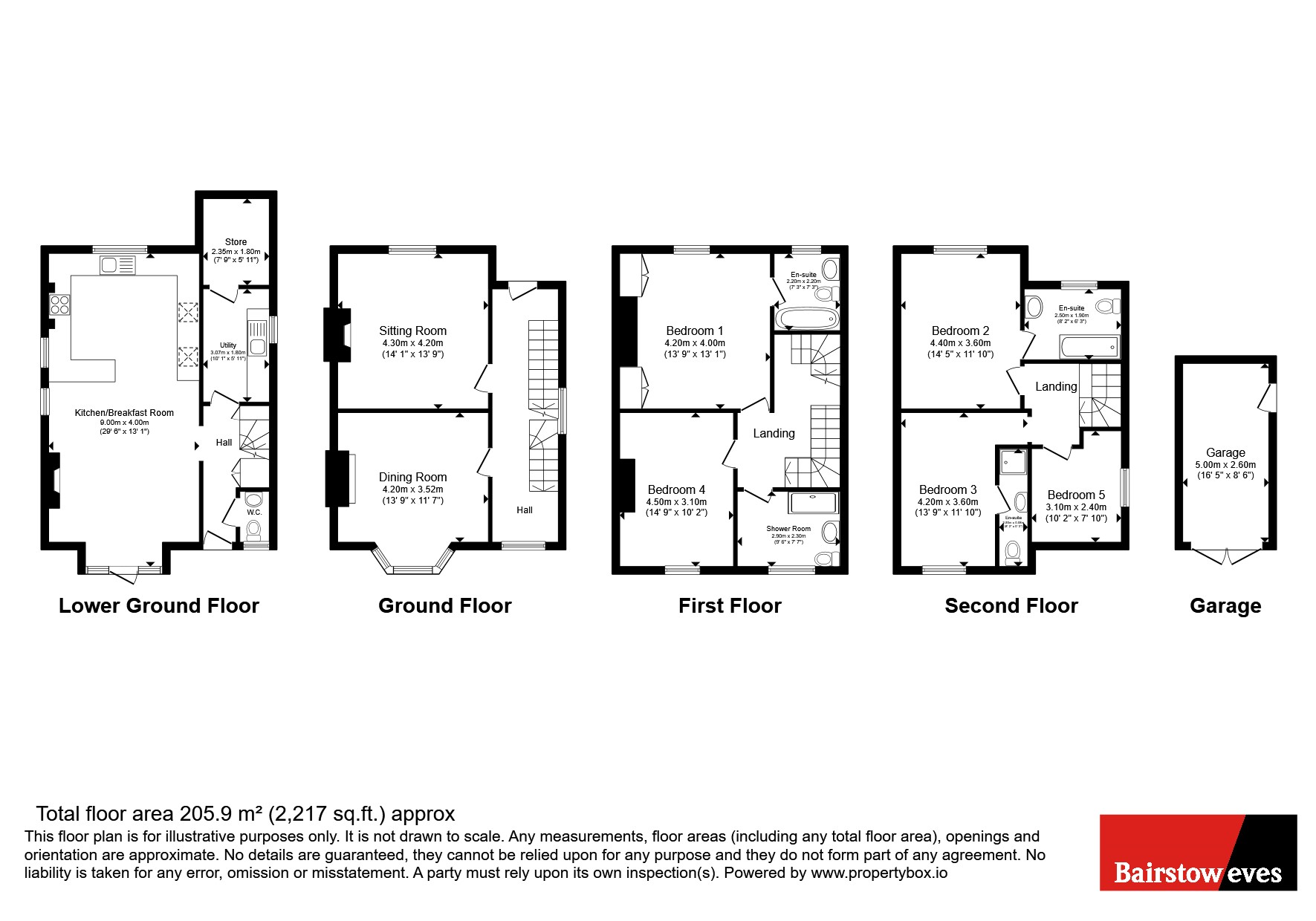 5, Lower Fant Road, Kent floorplan