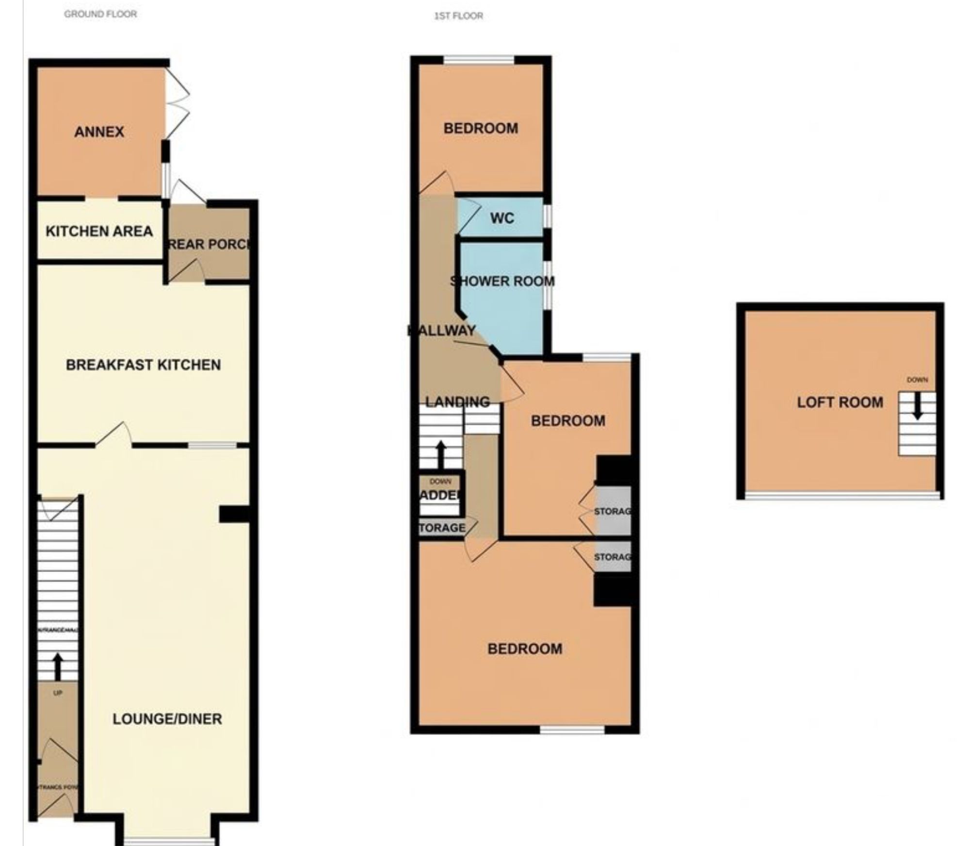 32 Mitford Street, Filey floorplan