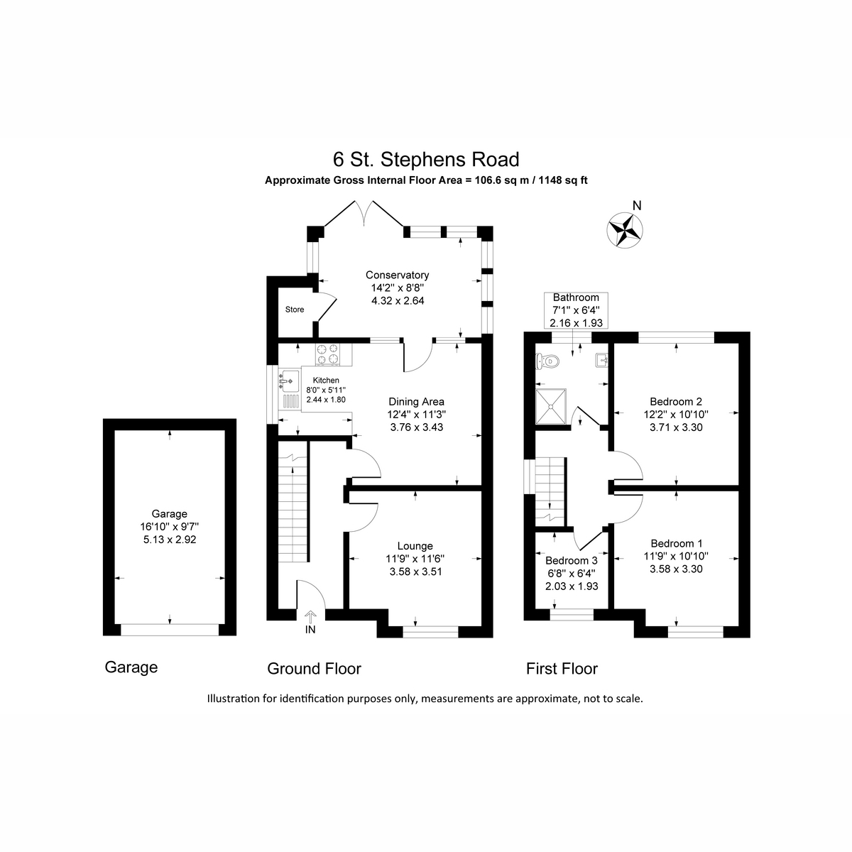 6, St. Stephens Road, Wigan floorplan